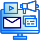 Email marketing icon