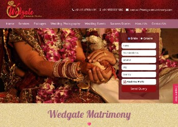 Wedgate matrimony-Case-Study