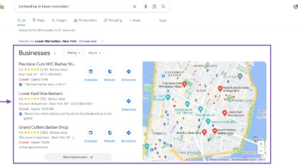 Optimize for Local Pack Results
