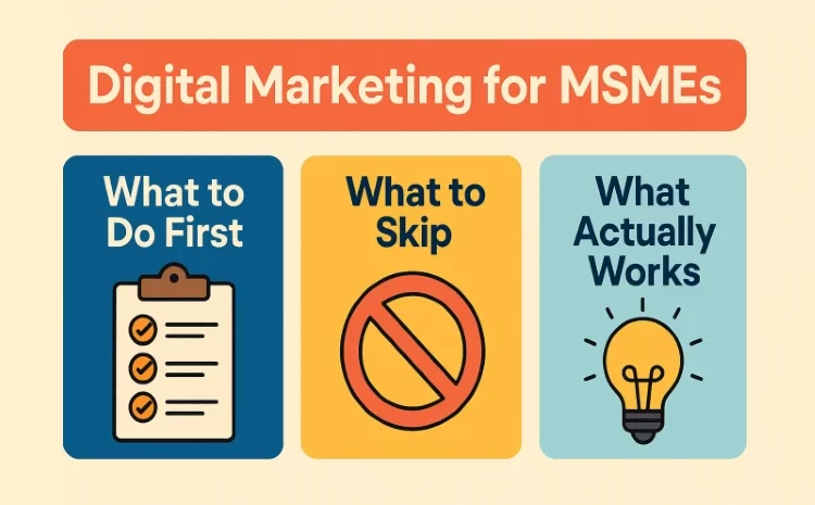 Digital Marketing for MSMEs