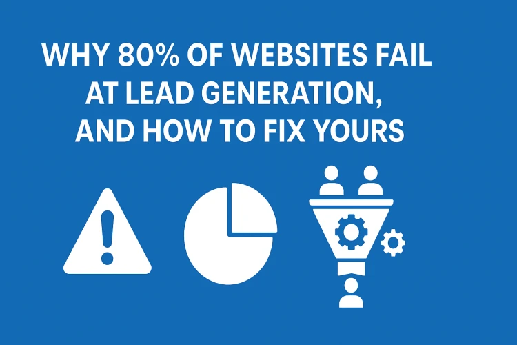 Why 80% of Websites Fail at Lead Generation, And How to Fix Yours?