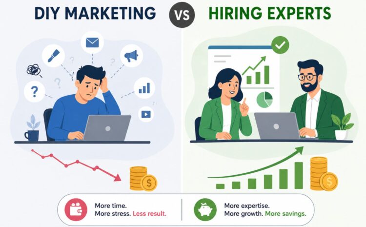 DIY Marketing vs Hiring Experts What Saves More Money Long-Term