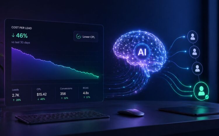 How to Reduce Cost Per Lead Using AI (Step-by-Step Framework)