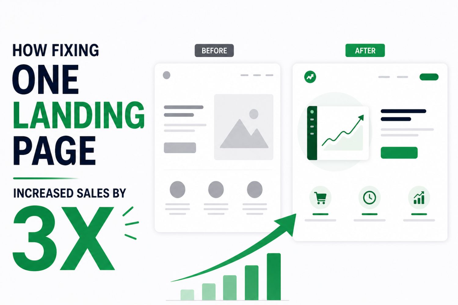 How Fixing One Landing Page Increased Sales by 3X