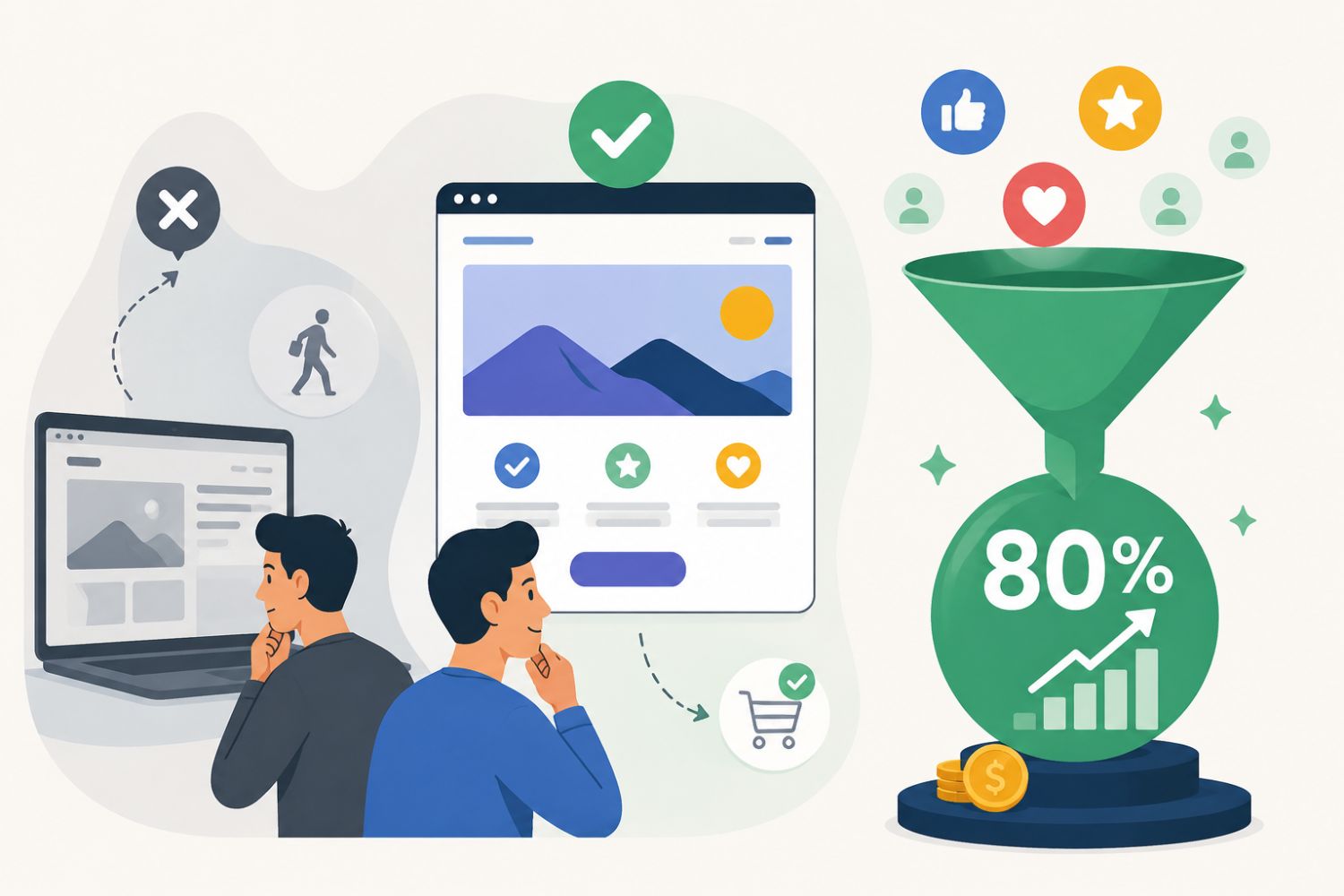 Why First Impressions Online Decide Nearly 80% of Your Sales