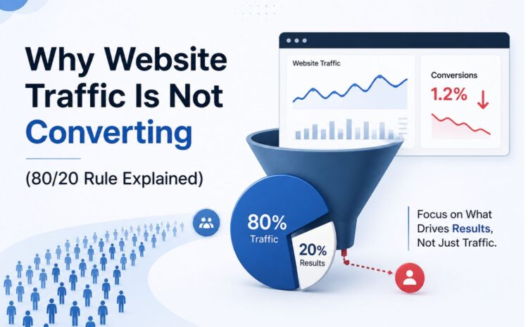Why Website Traffic Is Not Converting (8020 Rule Explained)